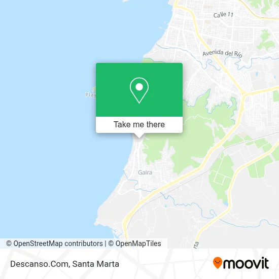 Descanso.Com map