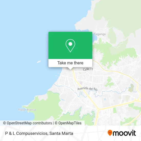 P & L Compuservicios map
