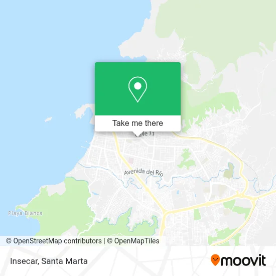 Insecar map