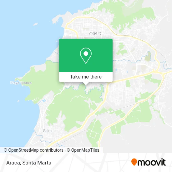 Araca map