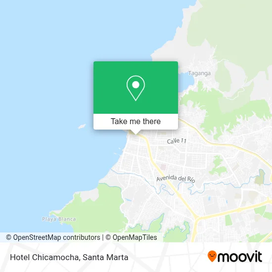 Hotel Chicamocha map
