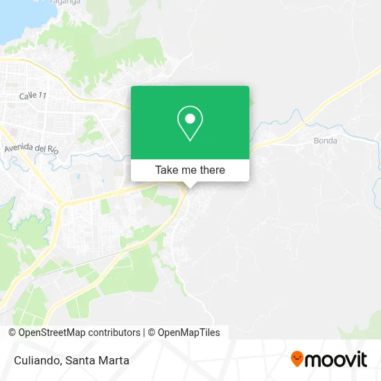 Culiando map