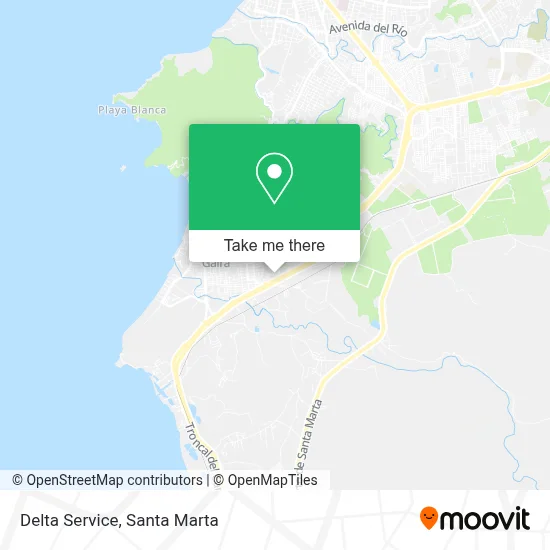 Delta Service map
