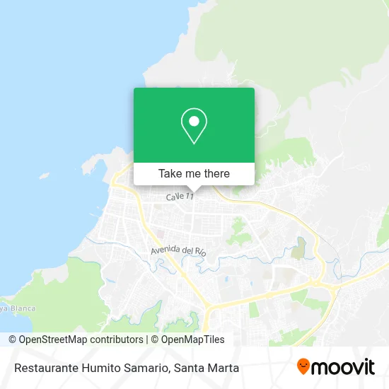 Restaurante Humito Samario map