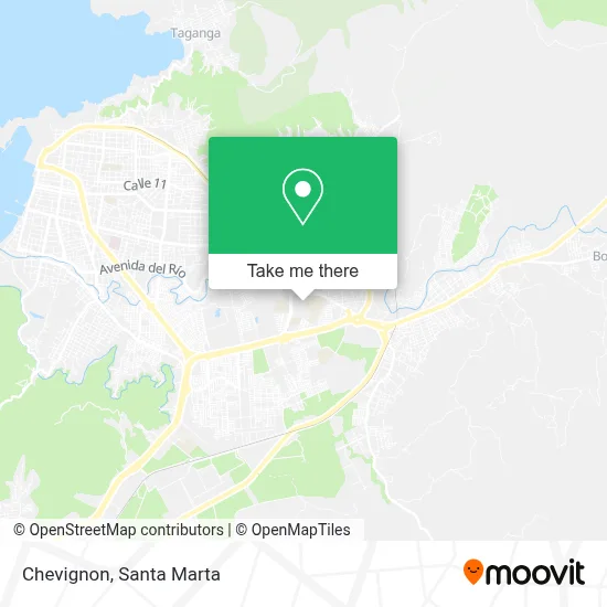 Chevignon map
