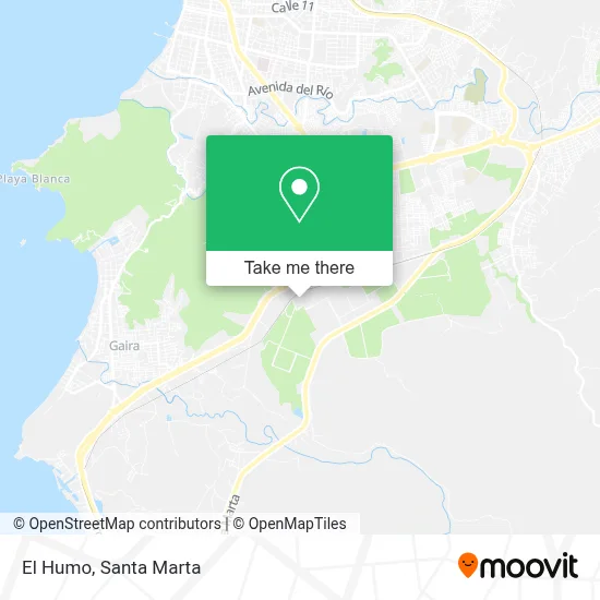 El Humo map