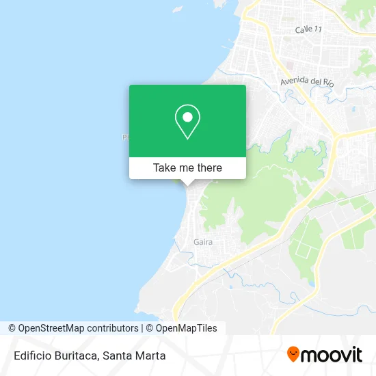 Edificio Buritaca map