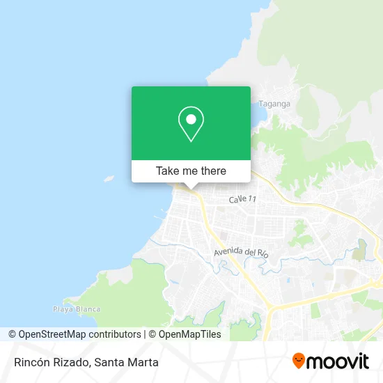 Rincón Rizado map