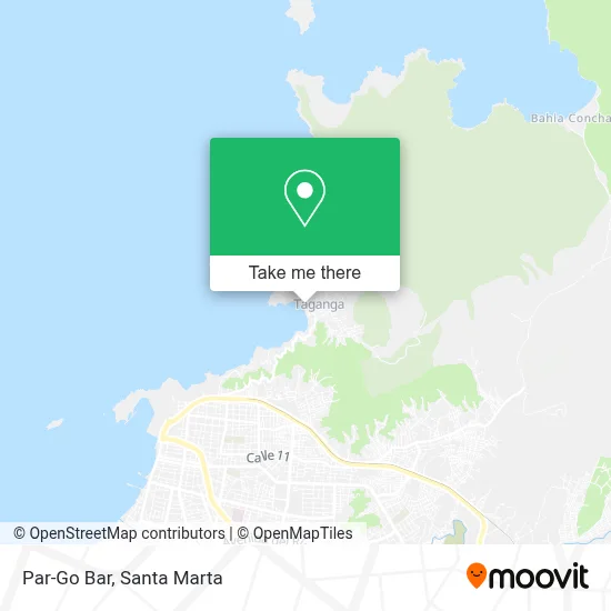 Par-Go Bar map