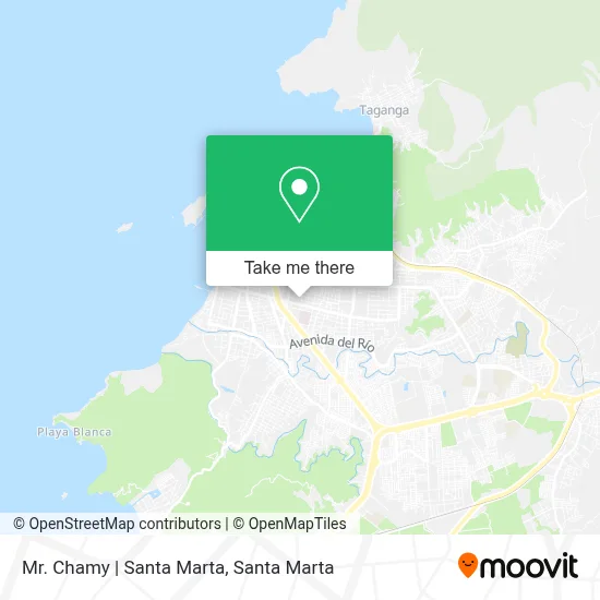 Mr. Chamy | Santa Marta map