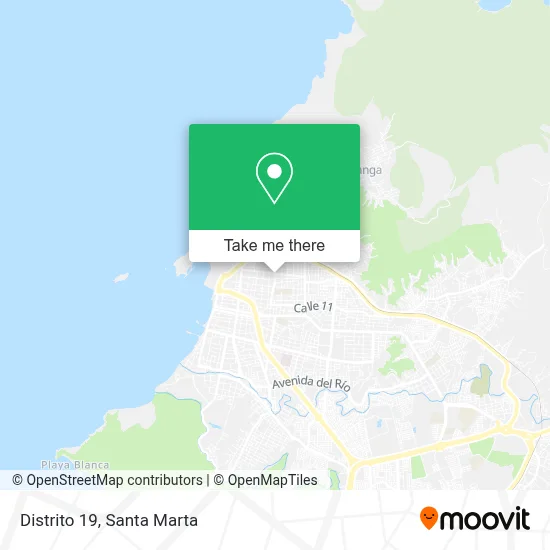 Distrito 19 map