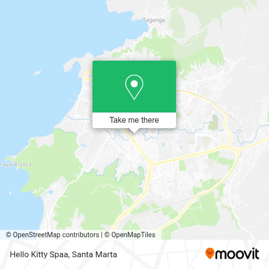 Hello Kitty Spaa map