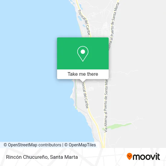Rincón Chucureño map