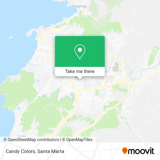Candy Colors map