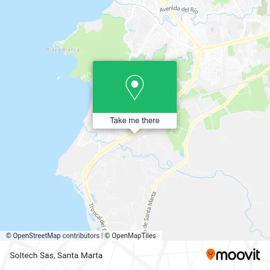 Soltech Sas map