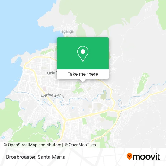 Brosbroaster map