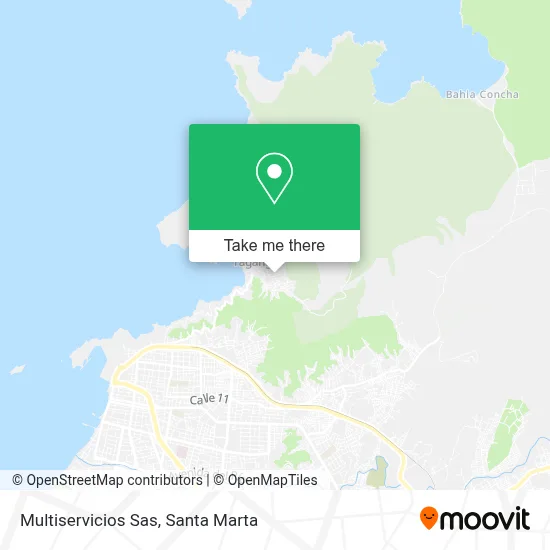Multiservicios Sas map