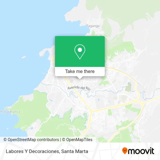 Labores Y Decoraciones map