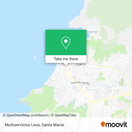 Multiservicios Leus map
