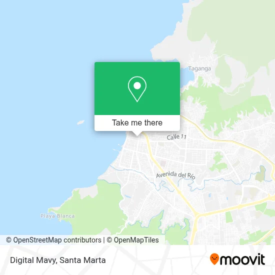 Digital Mavy map