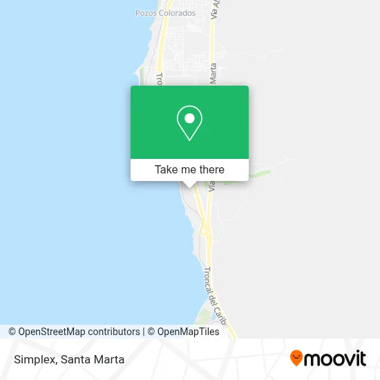 Simplex map