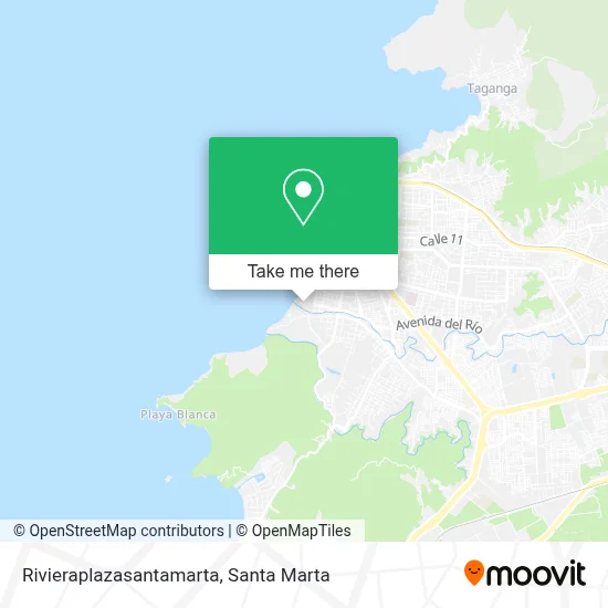 Rivieraplazasantamarta map
