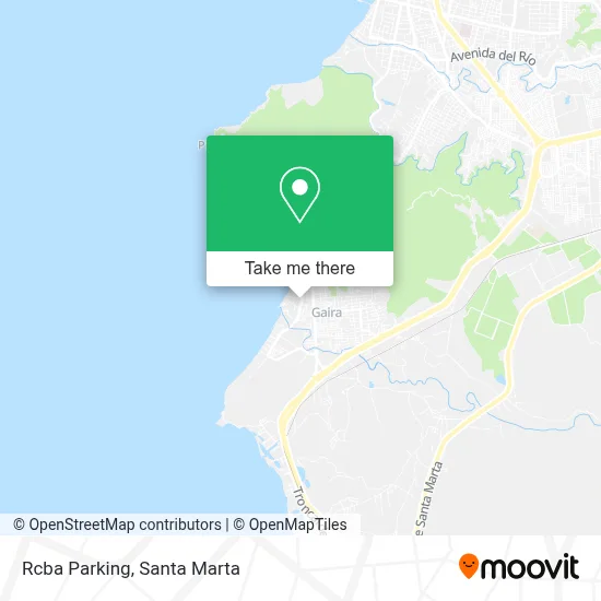 Rcba Parking map