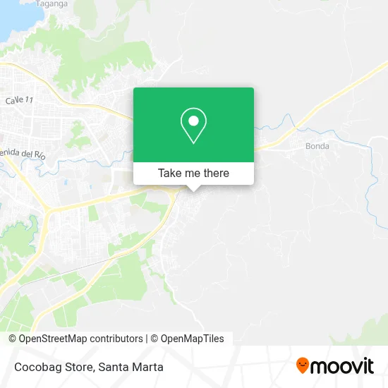 Cocobag Store map