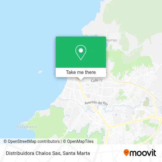 Distribuidora Chalos Sas map