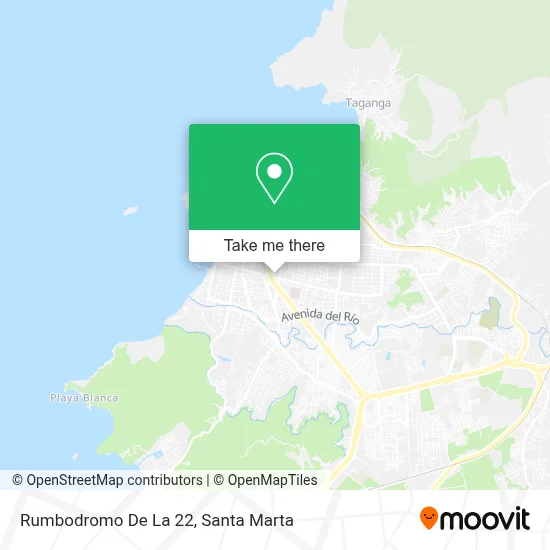 Rumbodromo De La 22 map