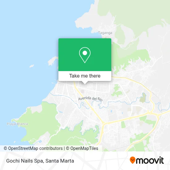 Gochi Nails Spa map