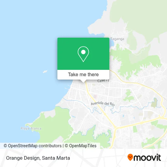 Orange Design map