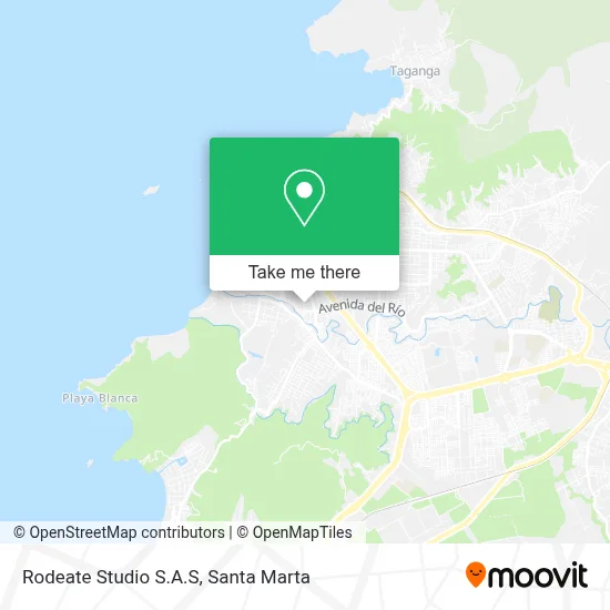 Mapa de Rodeate Studio S.A.S