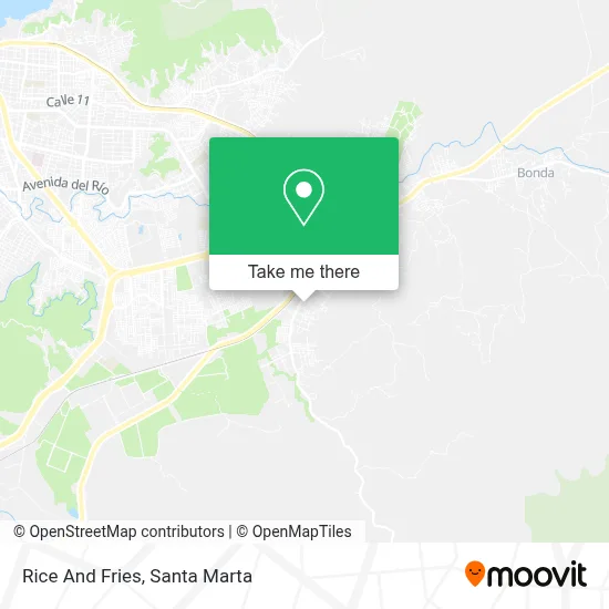 Rice And Fries map