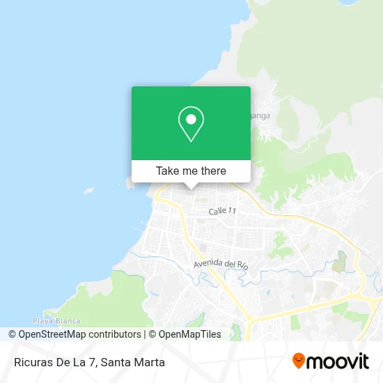 Ricuras De La 7 map