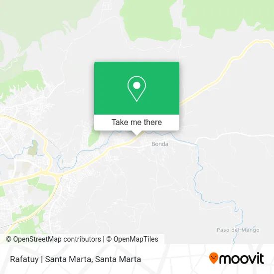 Rafatuy | Santa Marta map