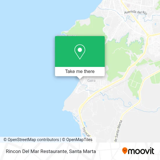 Rincon Del Mar Restaurante map