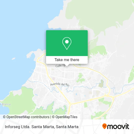 Inforseg Ltda. Santa Marta map