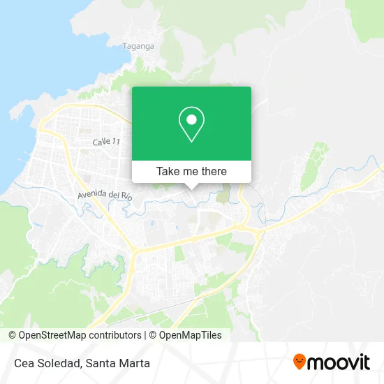 Cea Soledad map