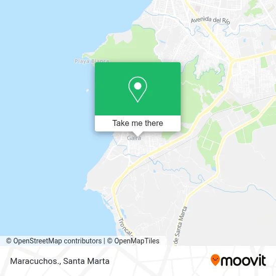 Maracuchos. map