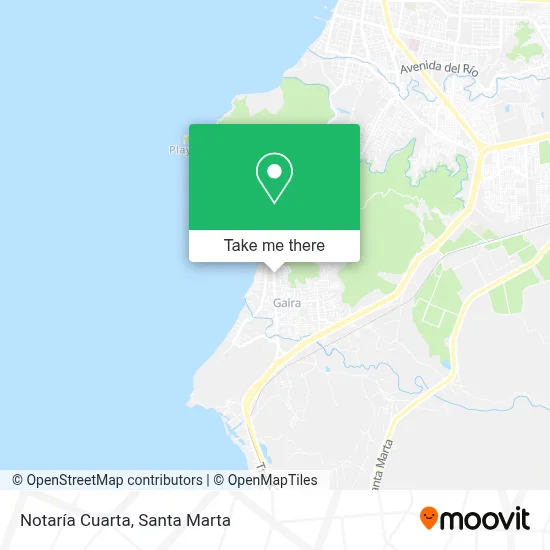 Notaría Cuarta map