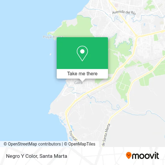 Negro Y Color map