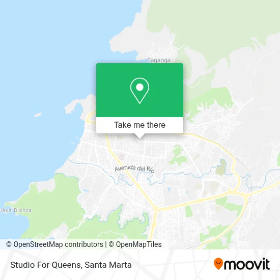 Studio For Queens map