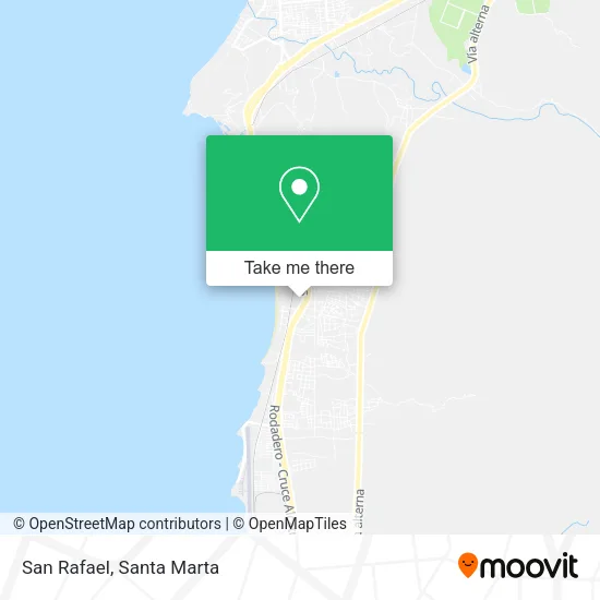 Mapa de San Rafael
