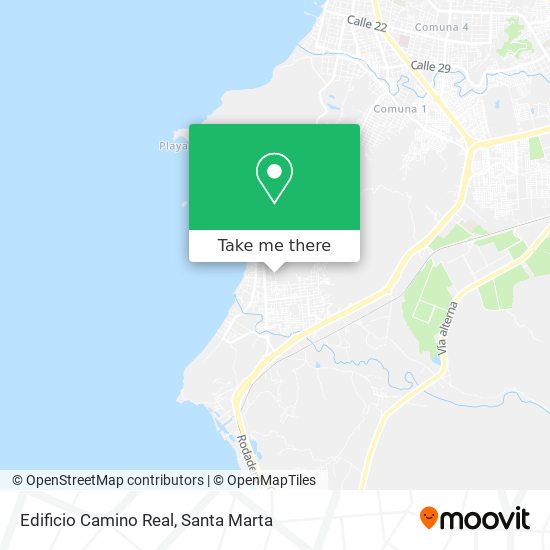 Edificio Camino Real map