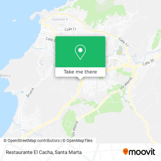 Restaurante El Cacha map