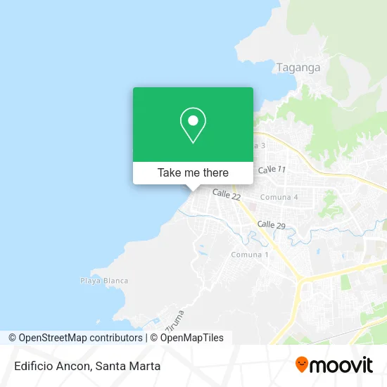 Mapa de Edificio Ancon