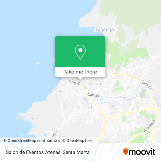 Salon de Eventos Atenas map