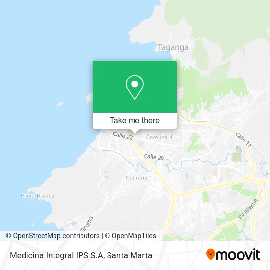 Mapa de Medicina Integral IPS S.A