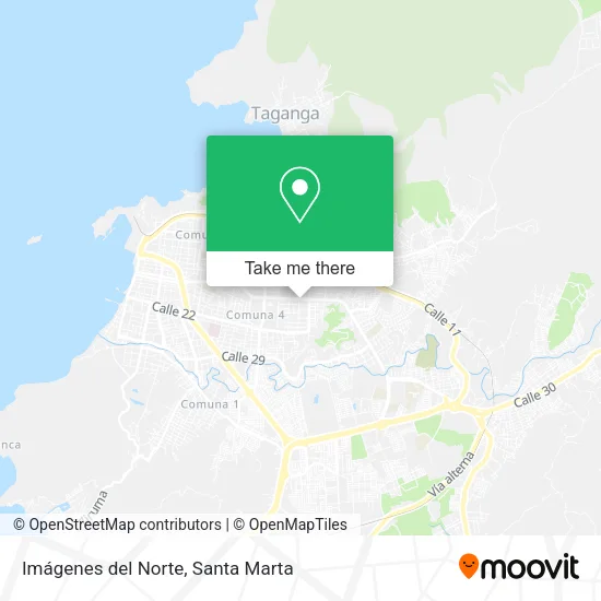 Mapa de Imágenes del Norte